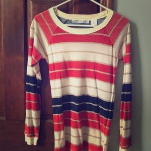 Horizontal stripe t shirt